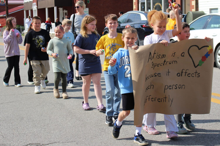 Center McMechen Elementary Students Hold Sensory Friendly Parade